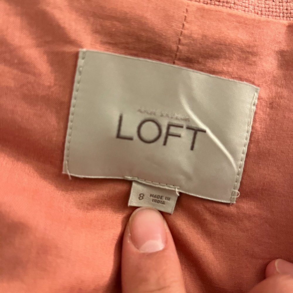 Pink Loft Jacket size 8 - Picture 3 of 5